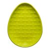 Retired Embossed Egg Shaped Plate 10 Inch
